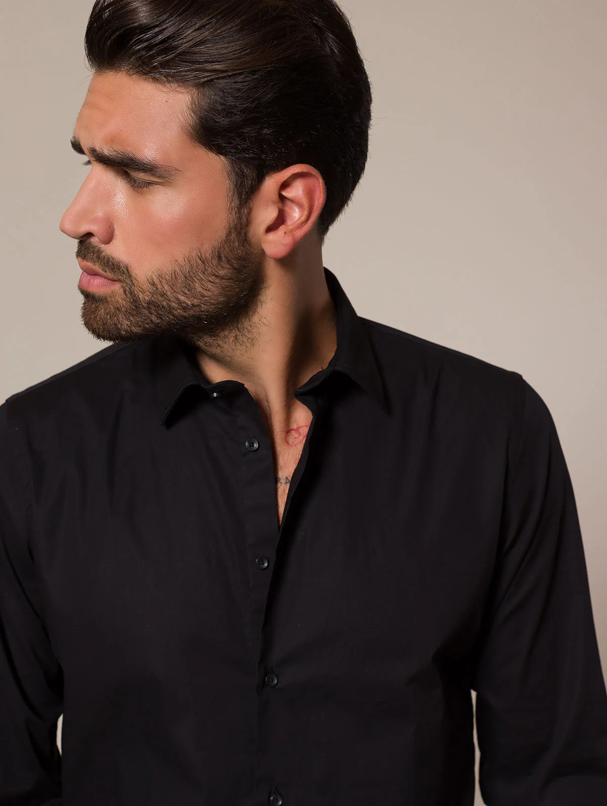 Camicia slim in cotone stretch - Image 10