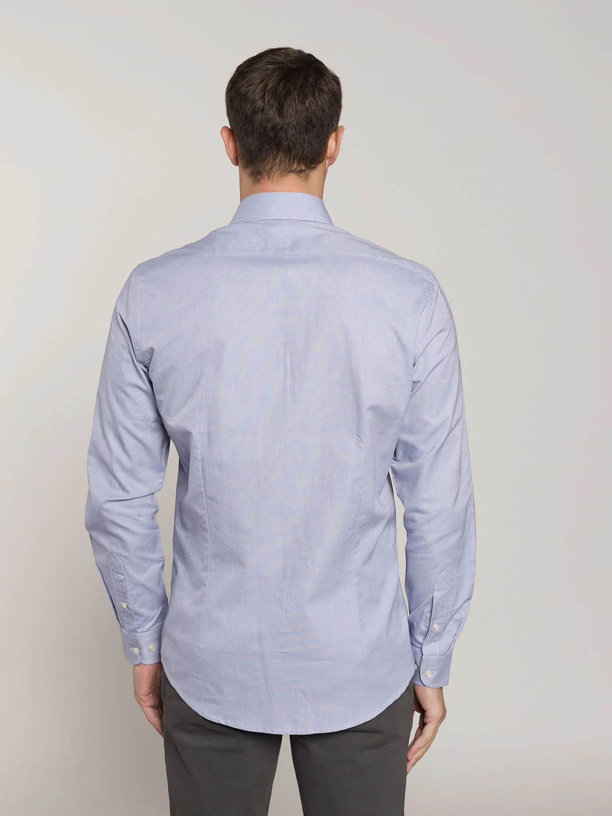 Camicia in cotone tinta unita - Image 16