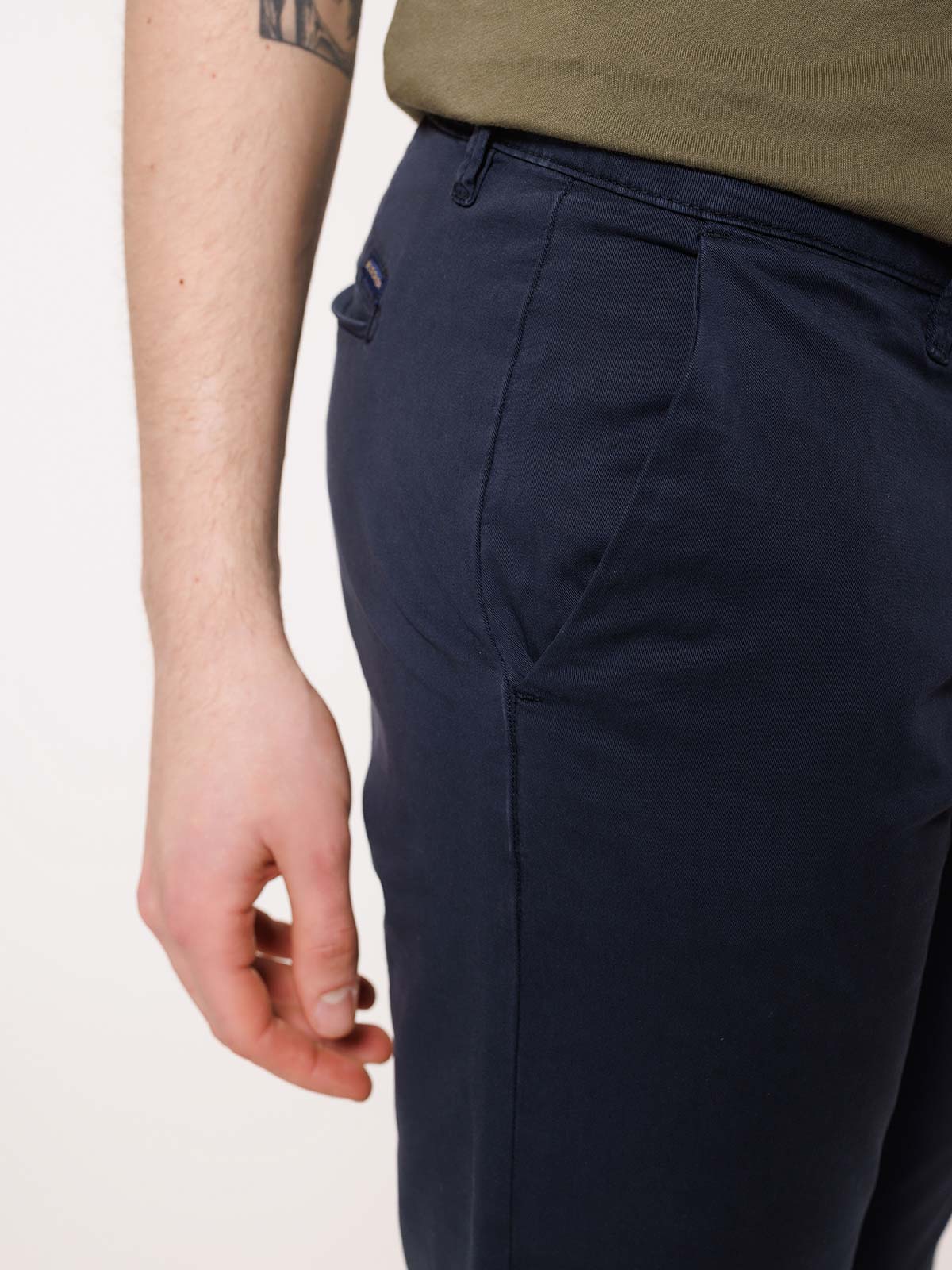 Pantaloni gabardina tasca America - Image 3
