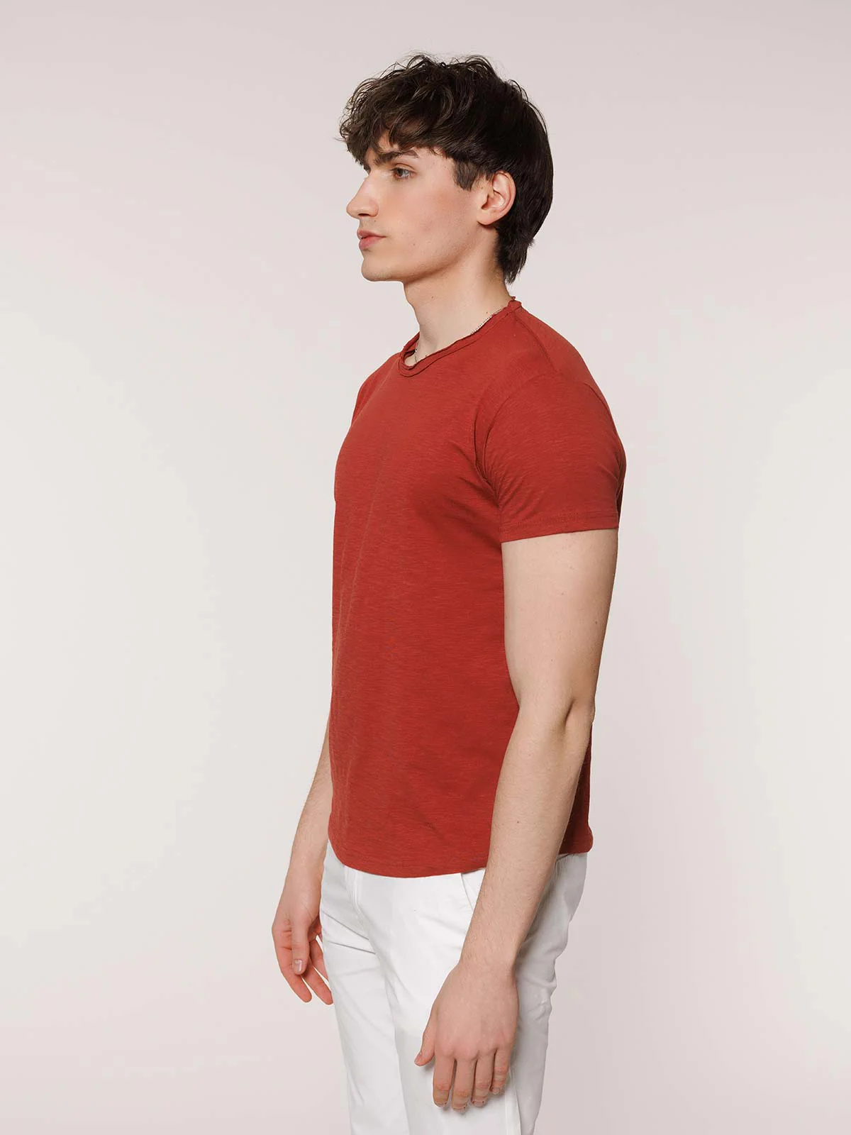T-Shirt collo taglio vivo - Image 11