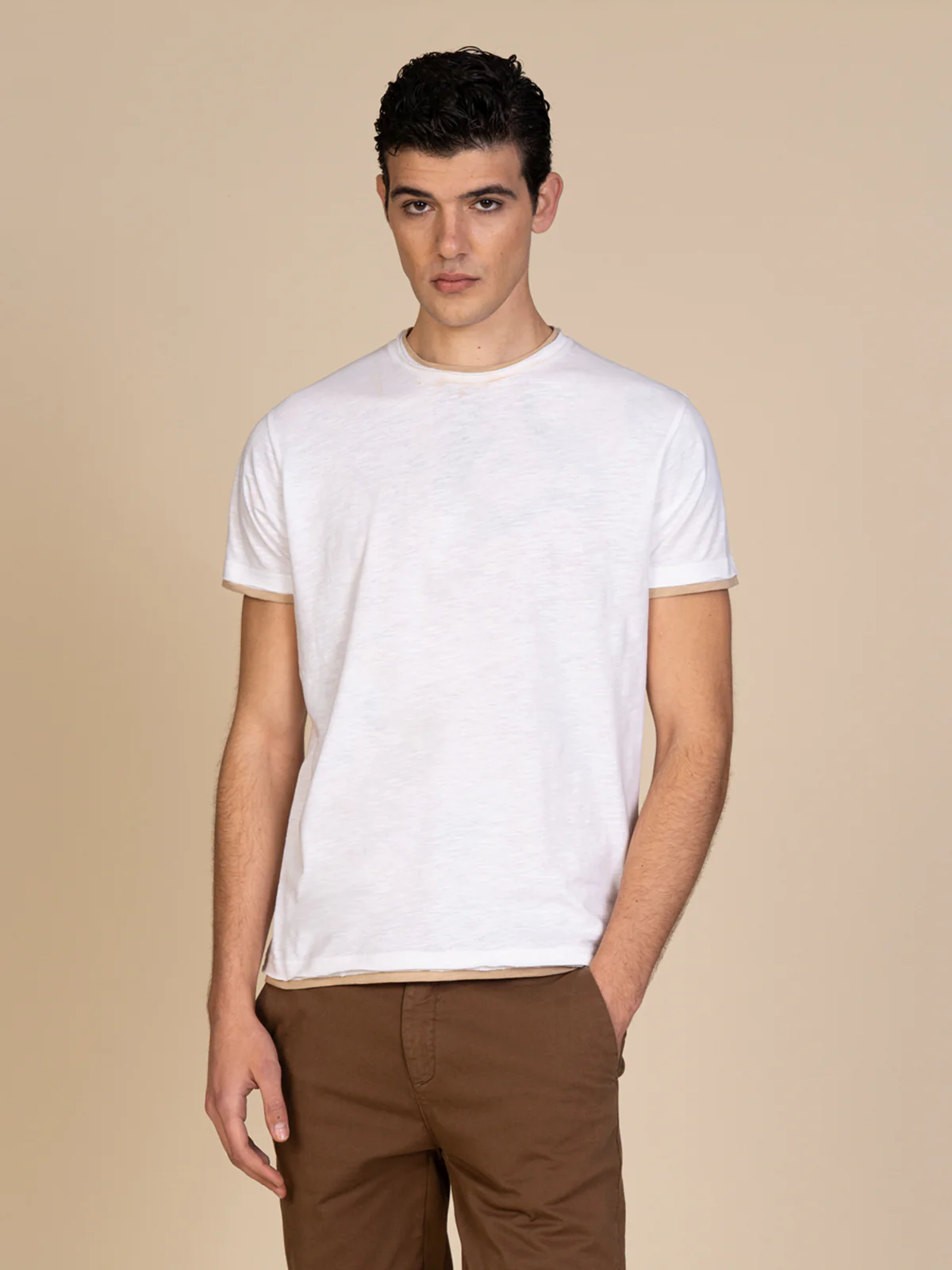 T-Shirt cotone fiammato - Image 5