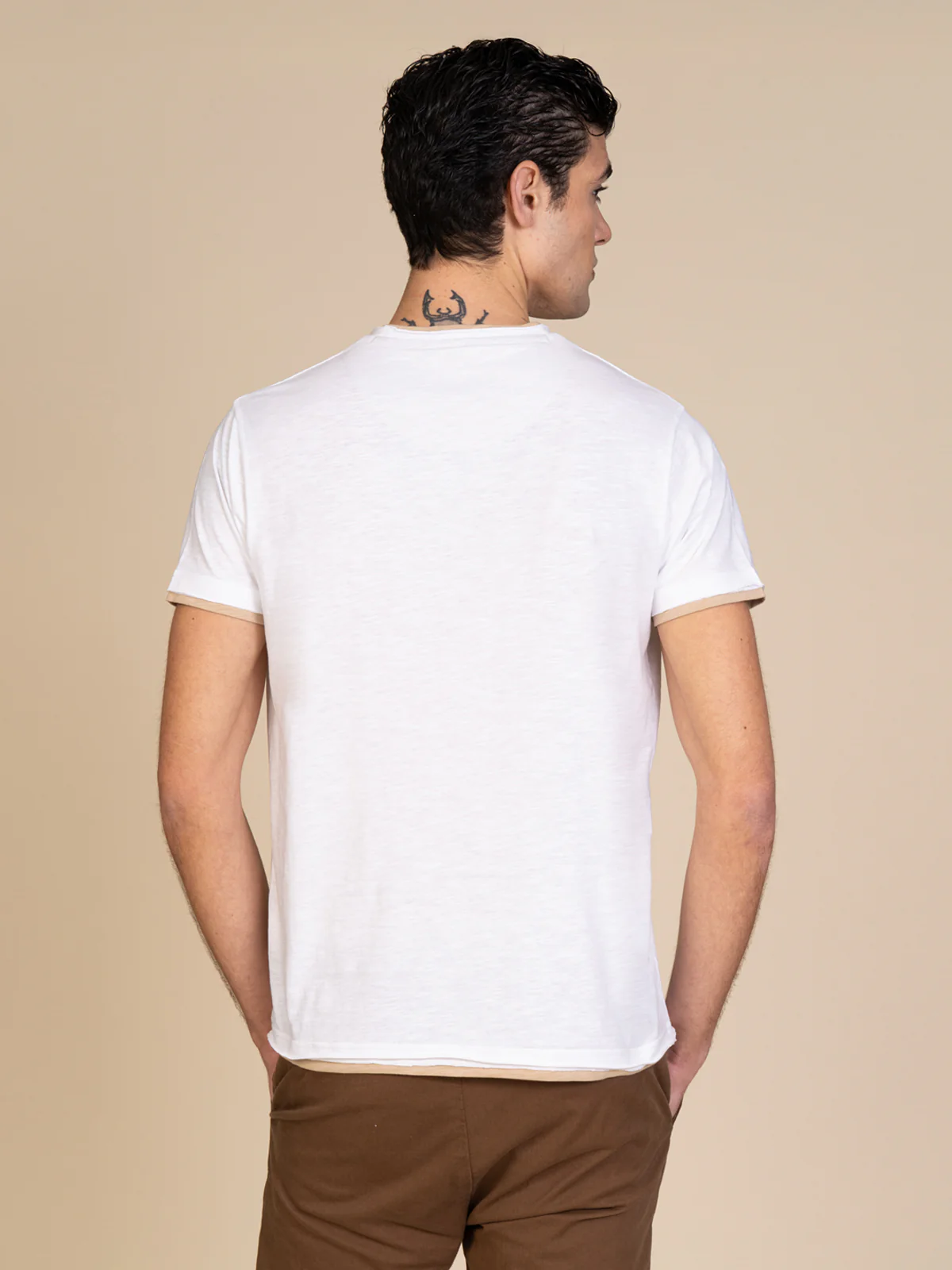 T-Shirt cotone fiammato - Image 8