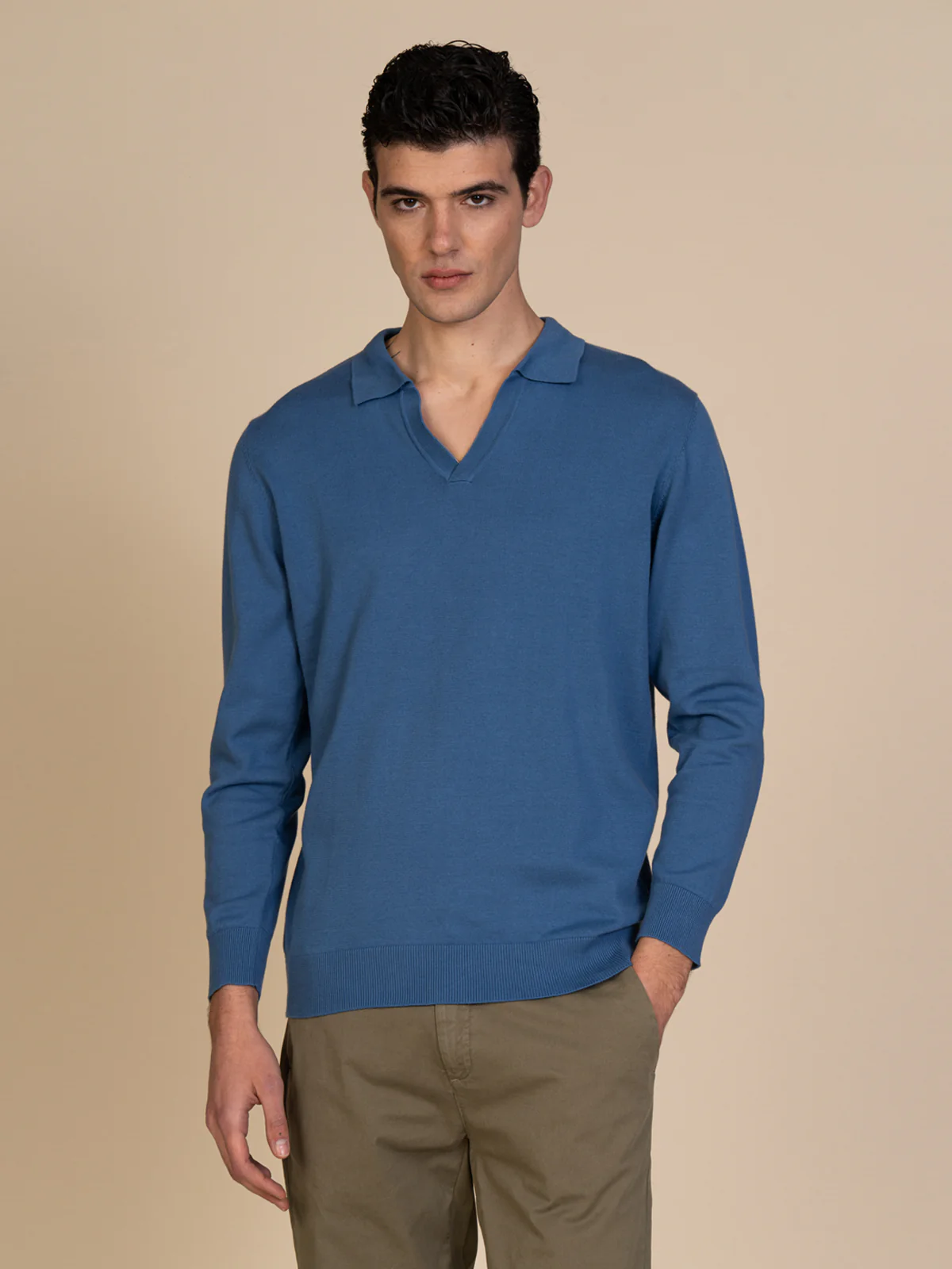 Maglia polo collo derby - Image 9