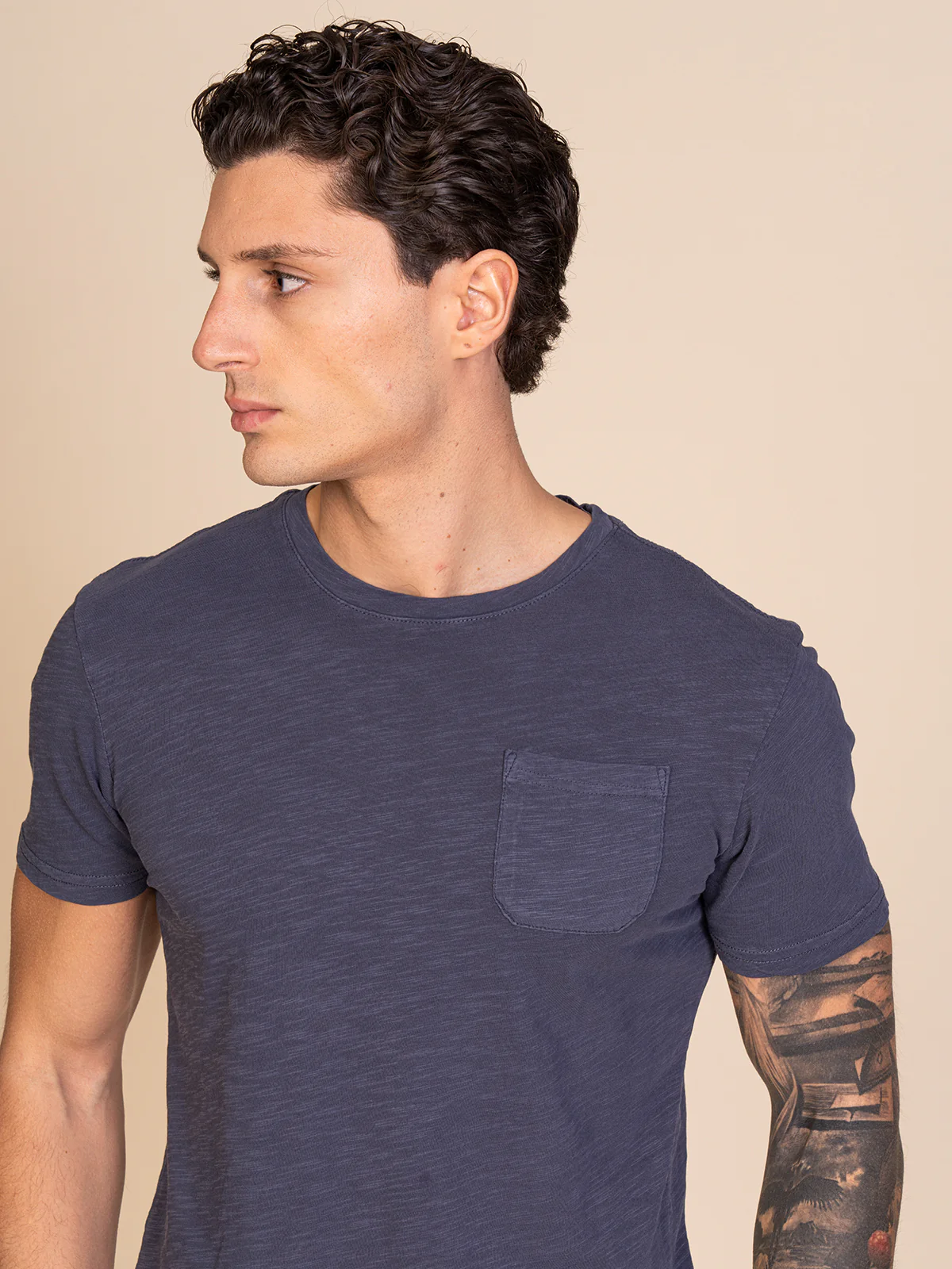 T-Shirt con taschino - Image 3